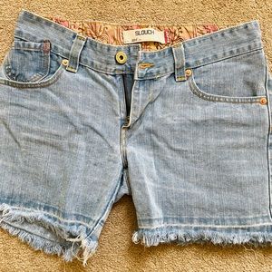Woman’s 501 Slouch Denim Shorts